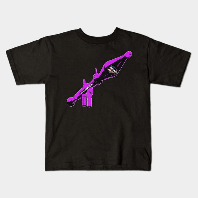 RPG Punchado, v. Magenta Kids T-Shirt by punchado